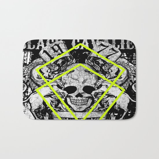 black cavalier Bath Mat