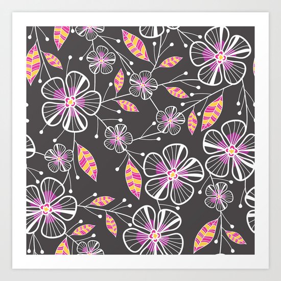 Blossoms & Bouquets Art Print