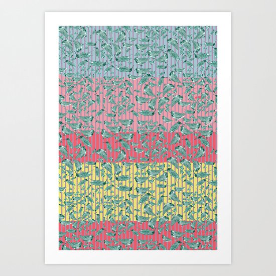Birds! Art Print