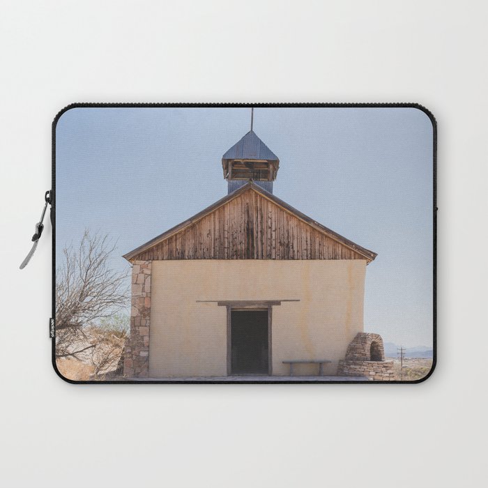 St Agnes Terlingua Texas Photography Laptop Sleeve