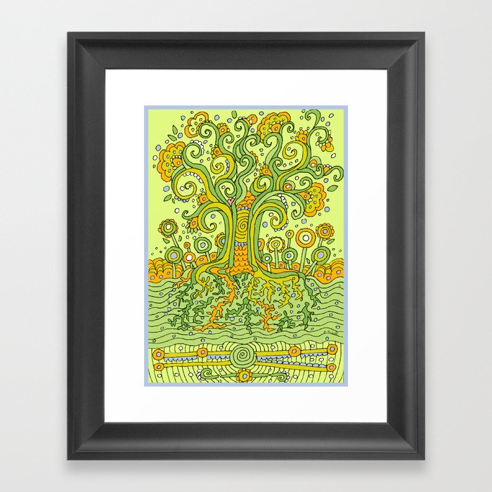 Treedum Framed Art Print