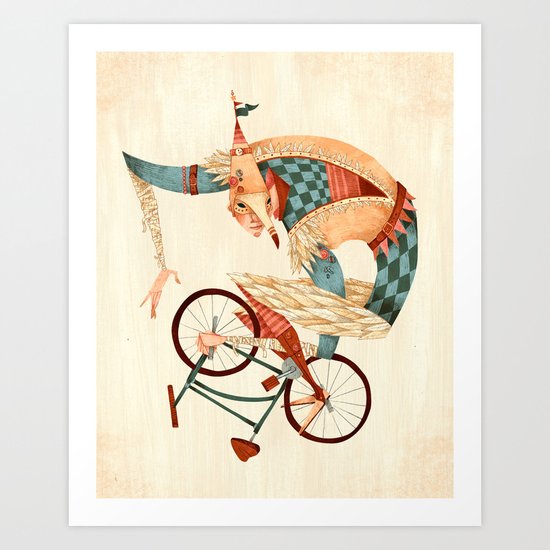 Speed Demon Art Print