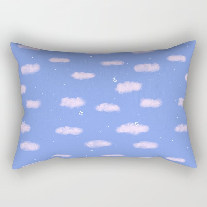 Dreamy Skies (Dark) Rectangular Pillow