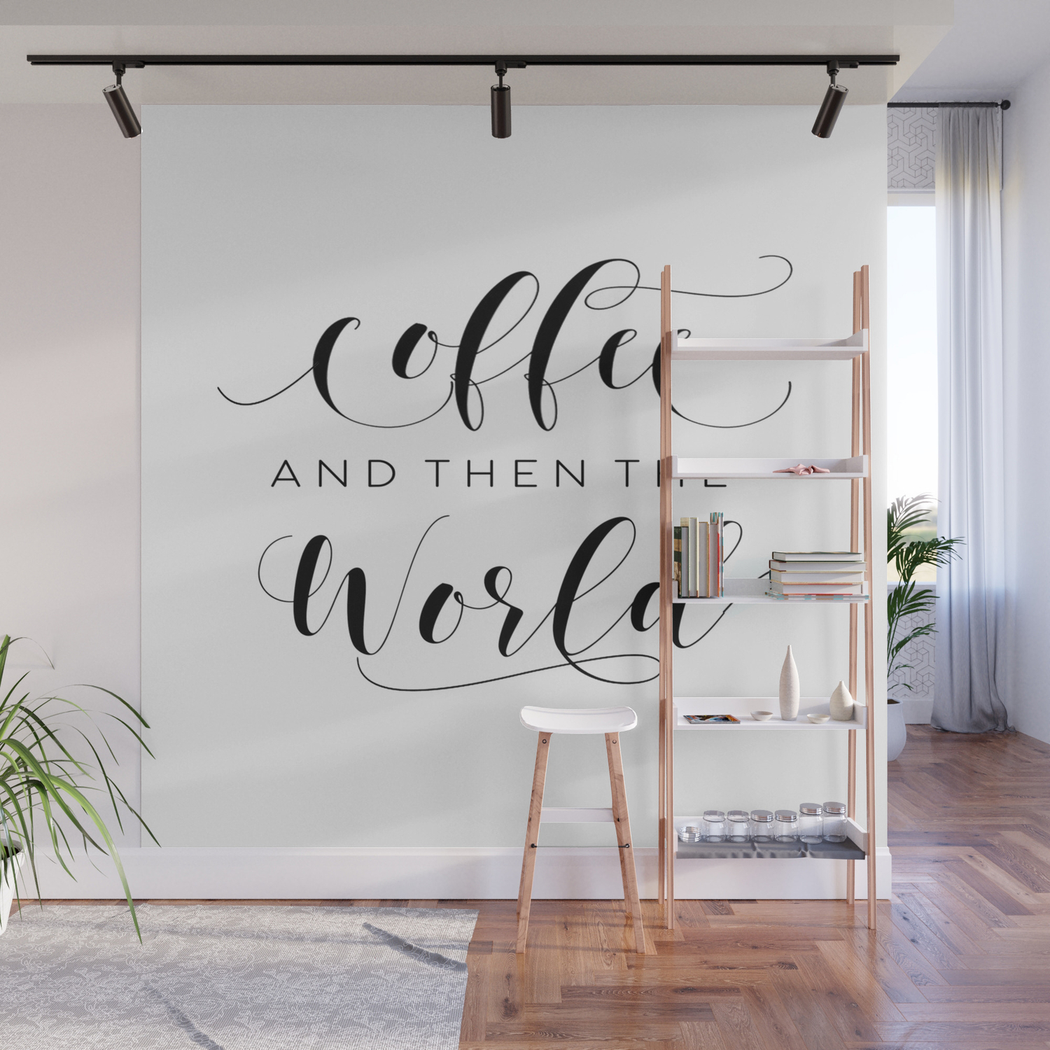 But First Coffee Coffee Sign Coffee Bar Decor Kitchen Wall Art