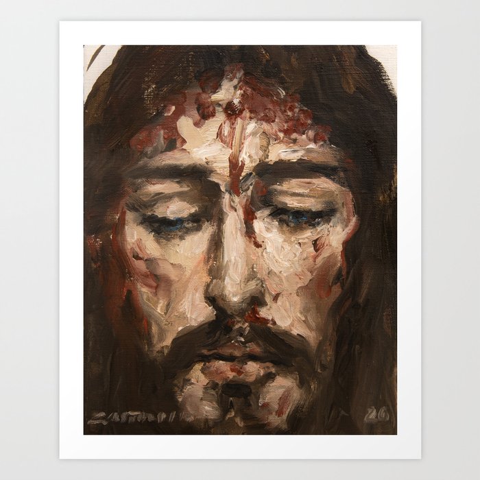Holy Face of Our Lord Jesus Christ III Art Print