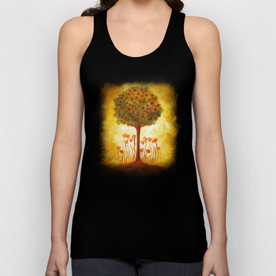 positive energy from the tree Unisex Tank Top