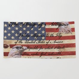 Rustic Flag Beach Towels For Any Bathroom Decor Society6