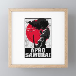 Afro Samurai Framed Mini Art Print