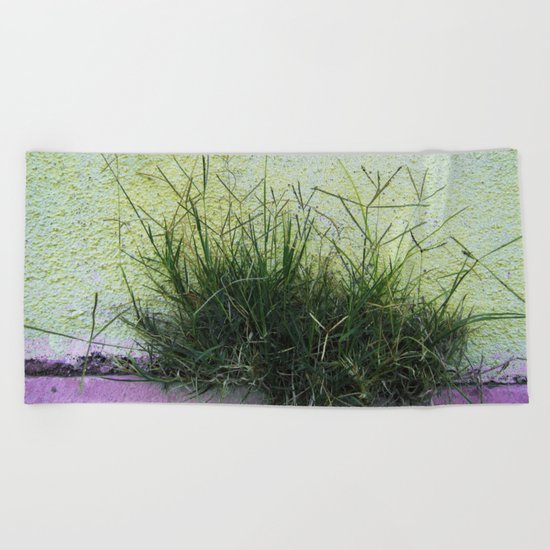 Minimal Flora - Hanging Garden Beach Towel