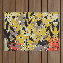 Jungle party Outdoor Rug