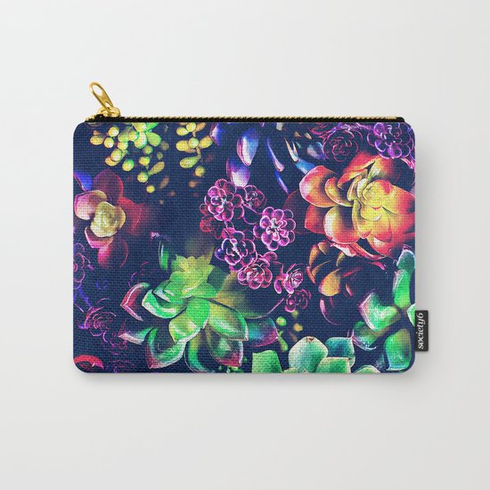 Colorful Plants Carry-All Pouch