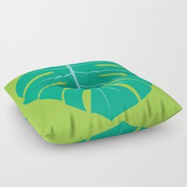 Monstera Leaf Floor Pillow