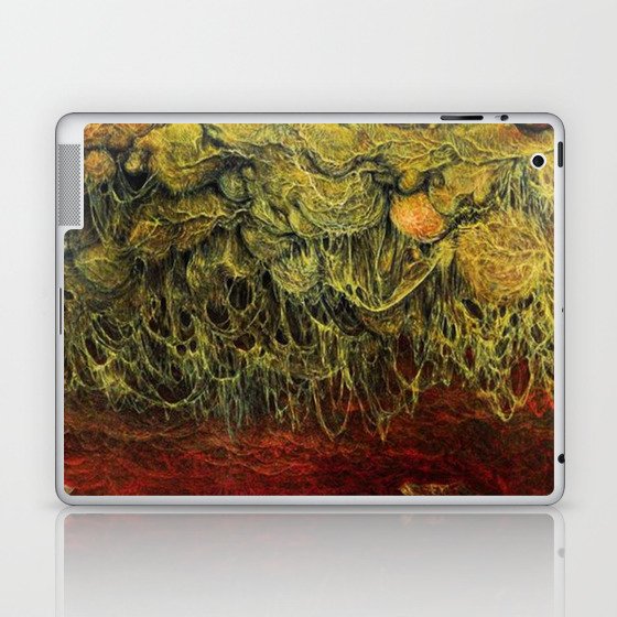Untitled, by Zdzisław Beksiński Laptop & iPad Skin