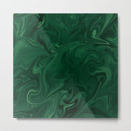 Modern Cotemporary Emerald Green Abstract Metal Print | Graphicdesign, Windowcurtains, Phonecasesskins, Towels, Rugs, Floorpillows, Notebookscards, Blankets, Duvetcomforters, Emeraldgreendecor 