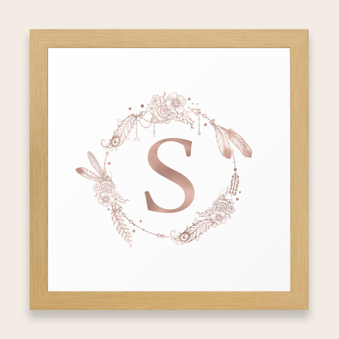 Letter S Rose Gold Pink Initial Monogram Framed Art Print By Naturemagick Society6 See more ideas about letter logo, logos, modern logo. letter s rose gold pink initial monogram framed art print by naturemagick