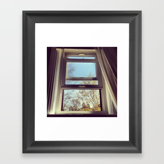 Window Framed Art Print
