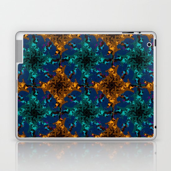 The circle of birds ... Dark Laptop & iPad Skin