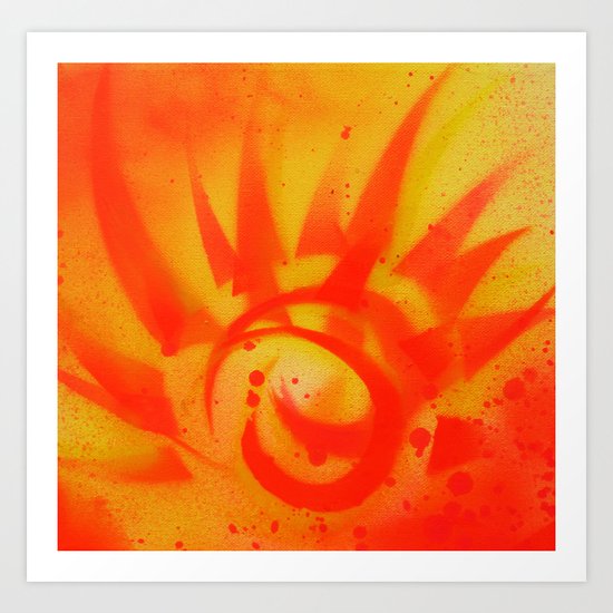 Kick it real good Art Print