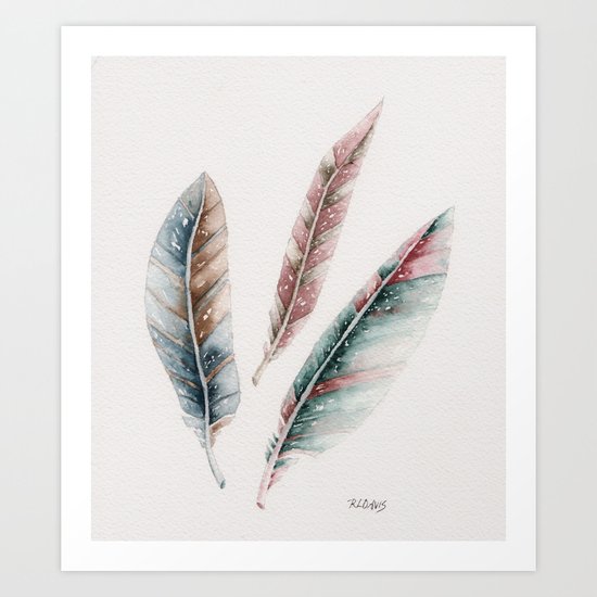Light as a Feather Art Print