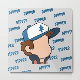 Dipper Pines Metal Print
