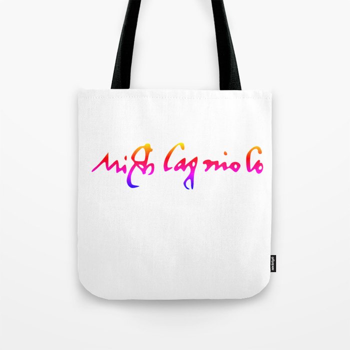 Michelangelo's pride signature Tote Bag