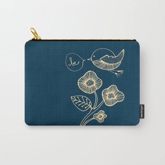 be in blue print Carry-All Pouch