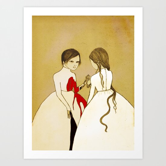 Doppleganger Art Print