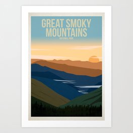 Great Smoky Mountains National Park Art Print
