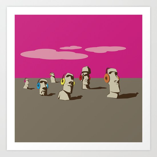 Stone Art Print