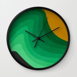 Desert Green Wall Clock