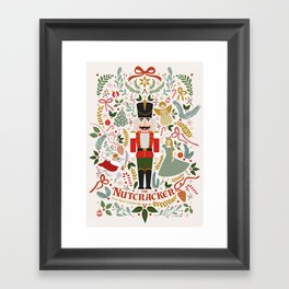 The Nutcracker Christmas Framed Art Print