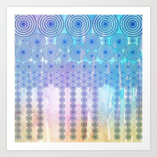 Ring Falls Art Print