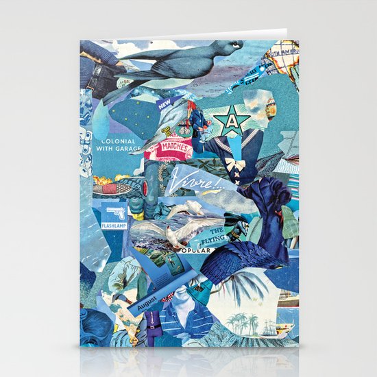 Blue Stationery Cards