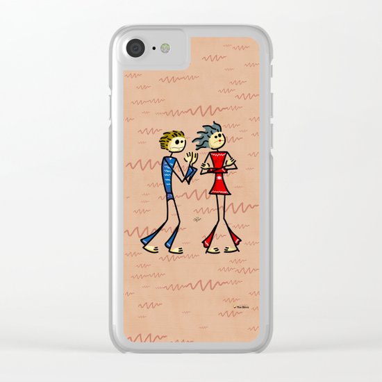 Pardon Clear iPhone Case