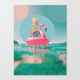 Summer Doll Canvas Print