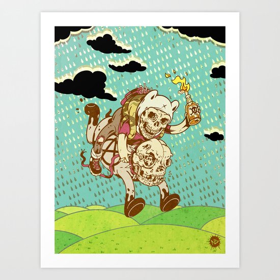 Anarchy Time Art Print