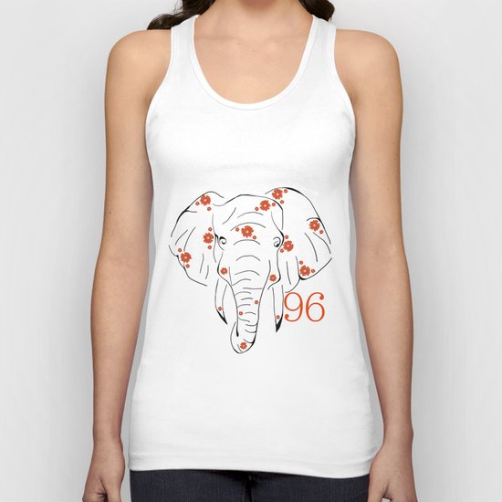 96 Elephants Unisex Tank Top