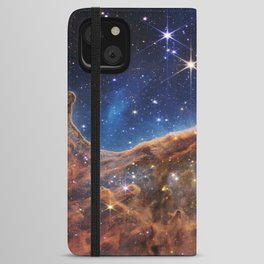 Wanderer above a Sea of Stars iPhone Wallet Case