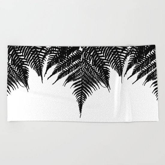 Fern Fringe Beach Towel