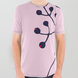 Winter berries 2 All Over Graphic Tee