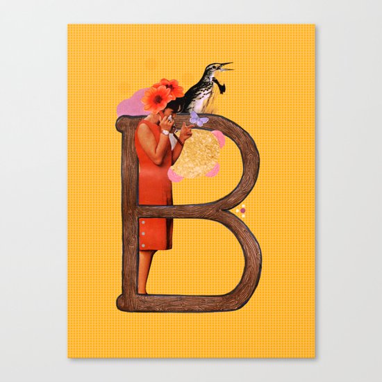A TO Z - "B" Canvas Print