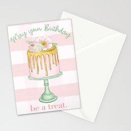 May Your Birthday Be a Treat Stationery Cards