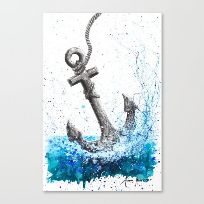 Sea Anchor Canvas Print By Ashvinharrison Society6