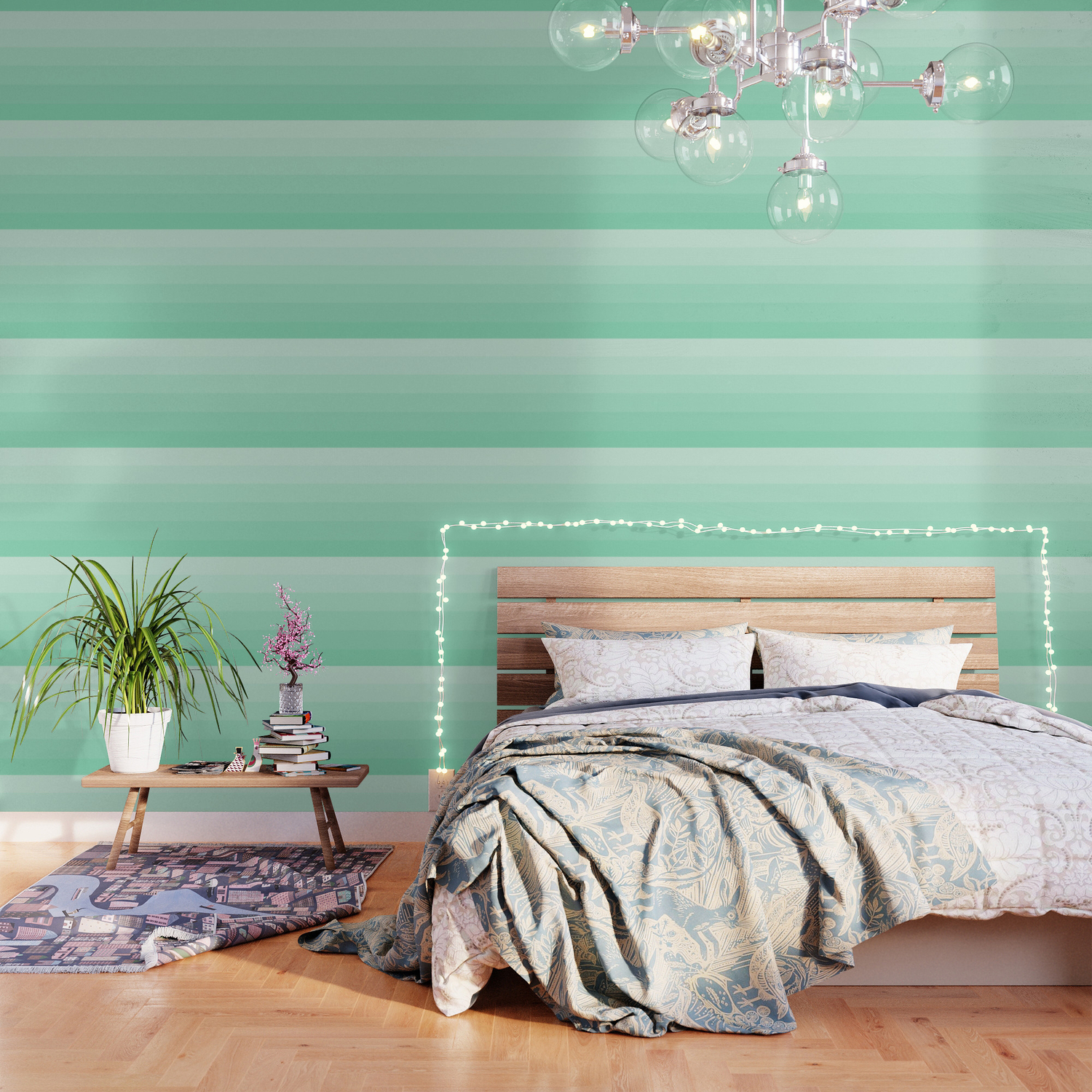 What Color Bedding Goes With Seafoam Green Walls – Bedding ...