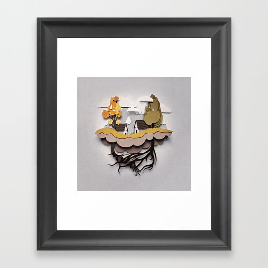 Buenos Vecinos - Good Neighbours Framed Art Print