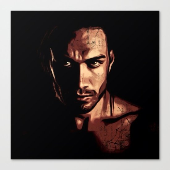 The Look Canvas Print