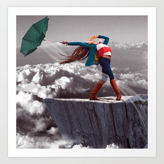 No Fear Art Print
