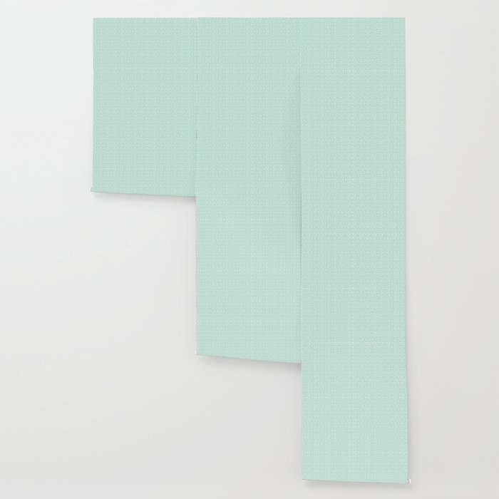 Mint Passion Thalertupfen White Pōlka Round Dots Pattern Pastels