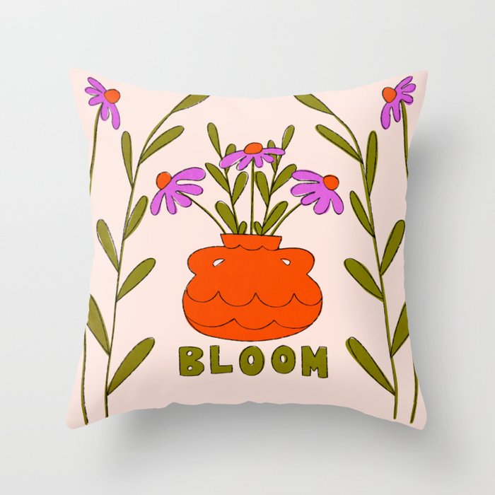 Bloom Throw Pillow
