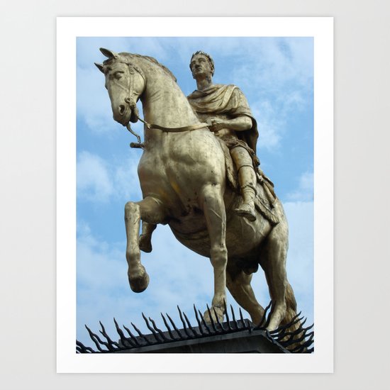 King William Statue, Hull Art Print